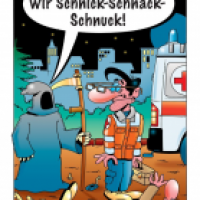 Cartoon von Stefan Bayer: Schnick-Schnack-Schnuck