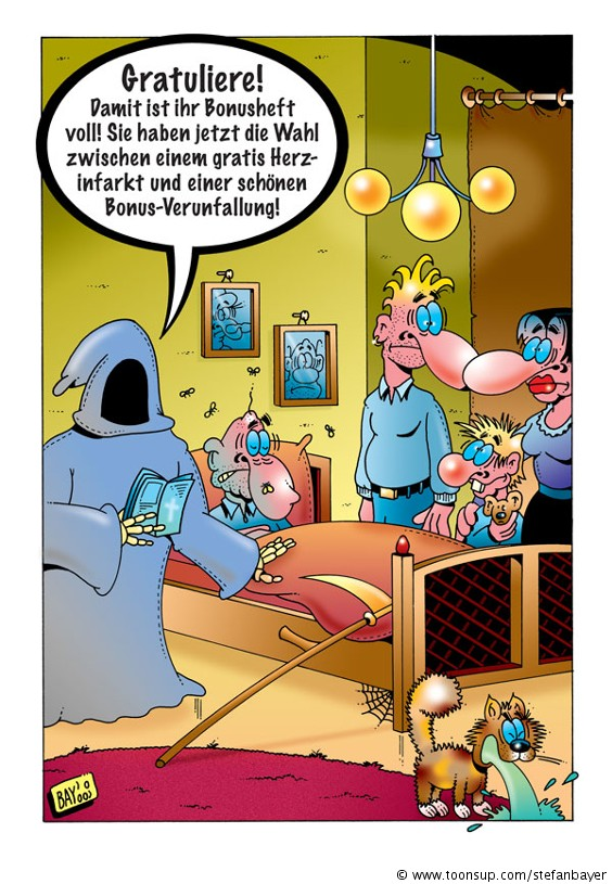 Cartoon: Cartoon von Stefan Bayer: Bonusheft 1
