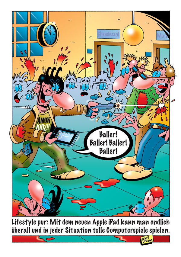 Cartoon: StefanBayer: Let´s Play 4 1