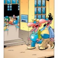 Cartoon von Stefan Bayer: Schöner schwanger!