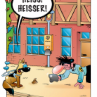 Cartoon von Stefan Bayer: Gebeutelt