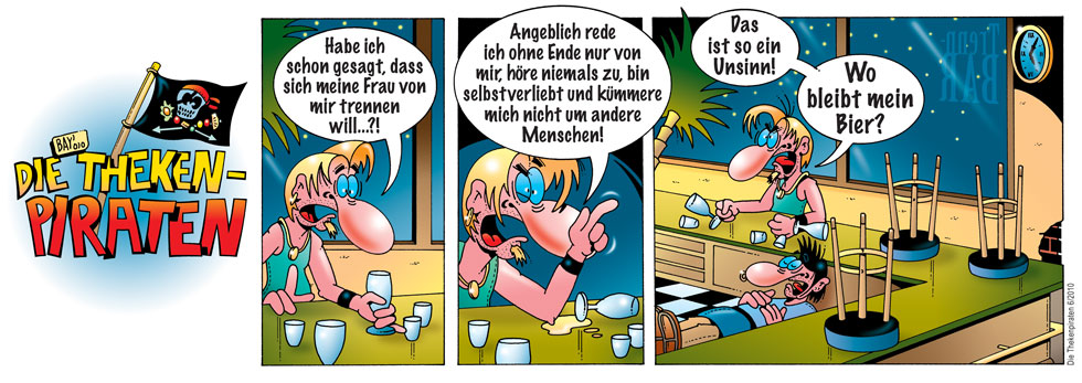 Comic: Comic von Stefan Bayer: Die Thekenpiraten 06 1