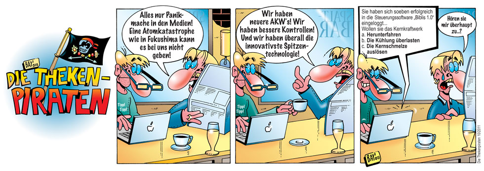 Comic: Comic von Stefan Bayer: Die Thekenpiraten 10 1
