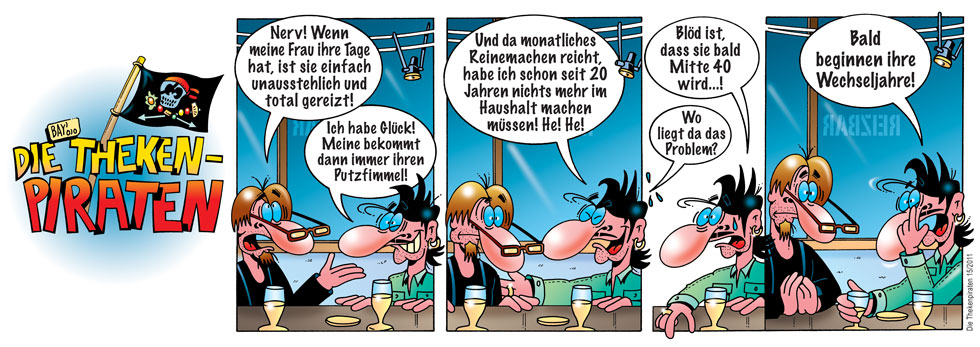 Comic: Comic von Stefan Bayer: Die Thekenpiraten 15 1