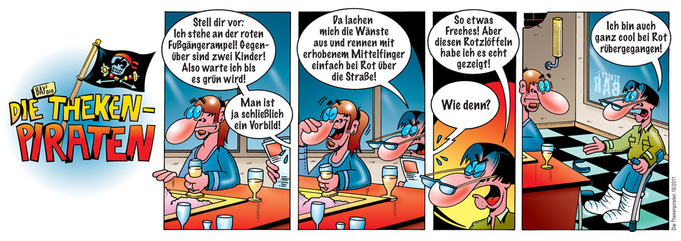 Comic: Comic von Stefan Bayer: Die Thekenpiraten 16 1