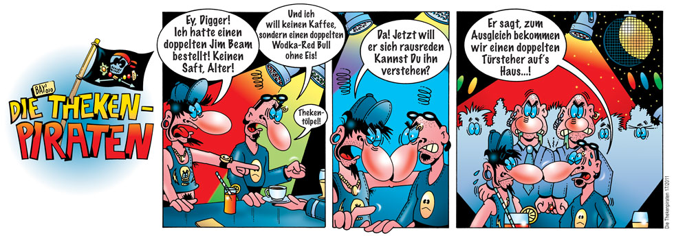 Comic: Comic von Stefan Bayer: Die Thekenpiraten 17 1