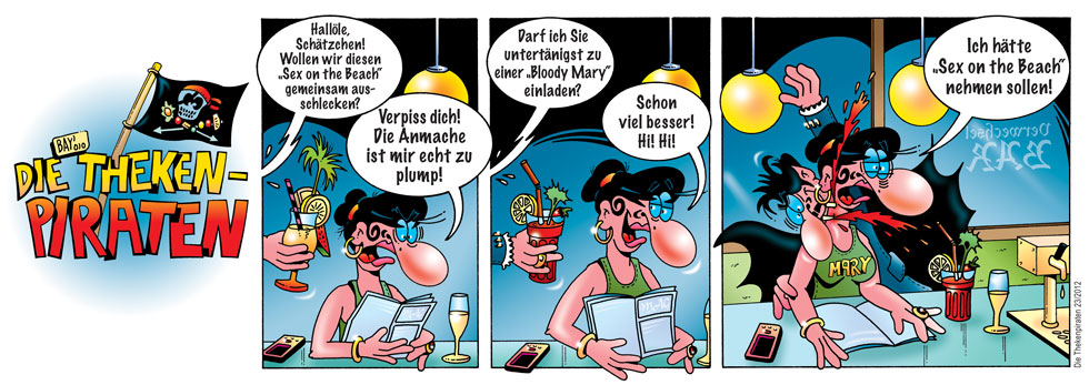 Comic: Comic von Stefan Bayer: Die Thekenpiraten 23 1