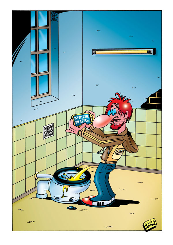 Cartoon: Cartoon von Stefan Bayer: Moderne Zeiten! 1