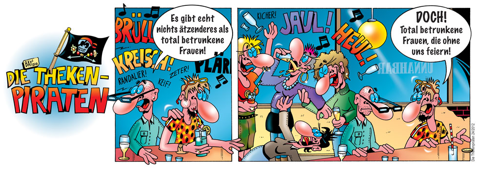 Comic: Comic von Stefan Bayer: Die Thekenpiraten 24 1