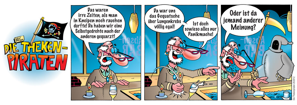 Comic: Comic von Stefan Bayer: Die Thekenpiraten 25 1
