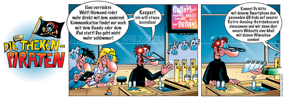 Comic: Comic von Stefan Bayer: Die Thekenpiraten 26 1