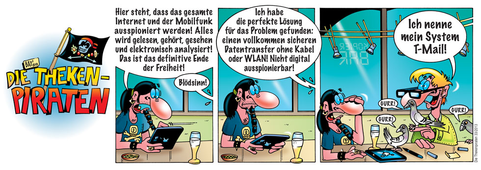 Comic: Comic von Stefan Bayer: Die Thekenpiraten 33 1