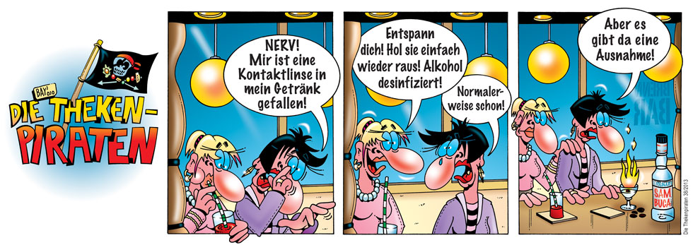Comic: Comic von Stefan Bayer: Die Thekenpiraten 38 1