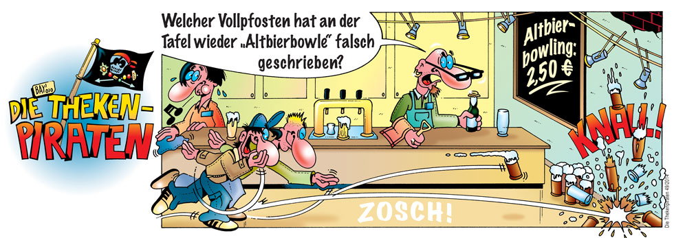Comic: Comic von Stefan Bayer: Die Thekenpiraten 49 1