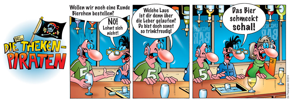 Comic: Comic von Stefan Bayer: Die Thekenpiraten 50 1