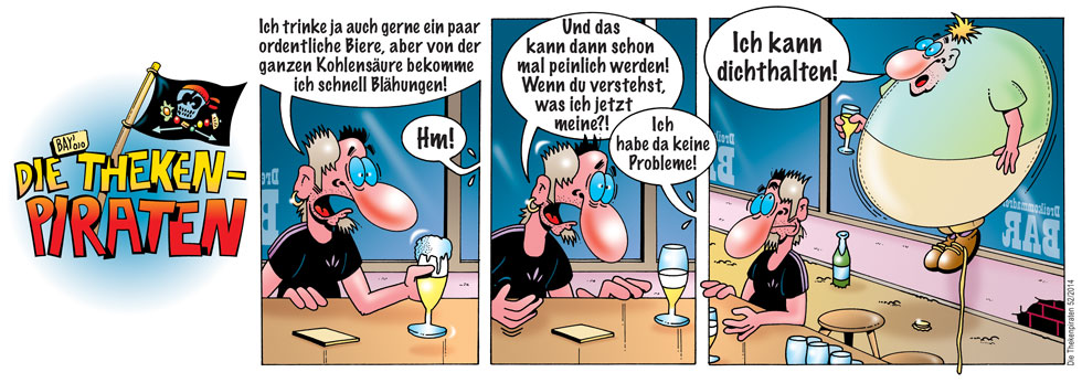Comic: Comic von Stefan Bayer: Die Thekenpiraten 52 1