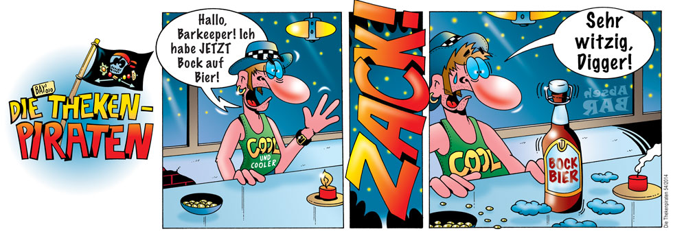 Comic: Comic von Stefan Bayer: Die Thekenpiraten 54 1