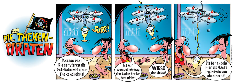 Comic: Comic von Stefan Bayer: Die Thekenpiraten 65 1