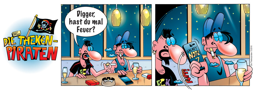 Comic: Comic von Stefan Bayer: Die Thekenpiraten 73 1