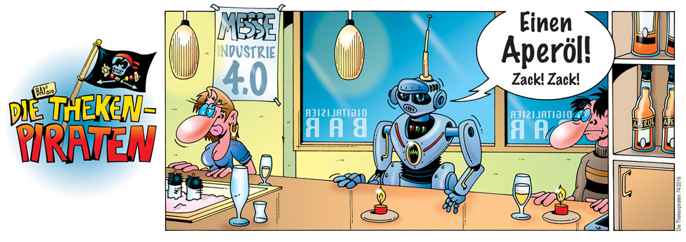 Comic: Comic von Stefan Bayer: Die Thekenpiraten 74 1
