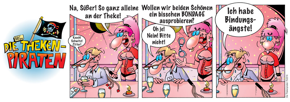 Comic: Comic von Stefan Bayer: Die Thekenpiraten 75 1