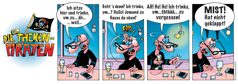 Comic: Comic von Stefan Bayer: Die Thekenpiraten 80 1
