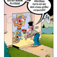 Cartoon von Stefan Bayer: Snapchat-Date