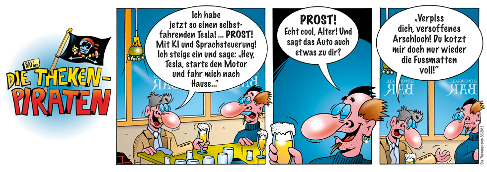 Comic: Comic von Stefan Bayer: Die Thekenpiraten 86 1