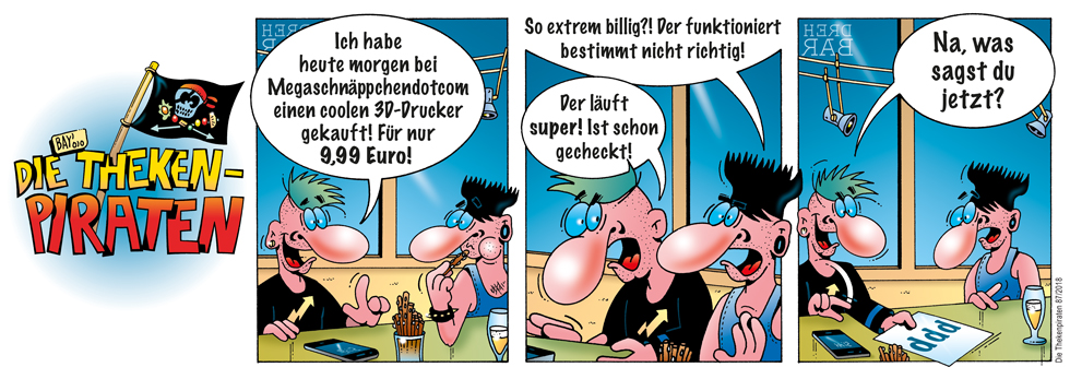 Comic: Comic von Stefan Bayer: Die Thekenpiraten 87 1