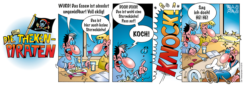 Comic: Comic von Stefan Bayer: Die Thekenpiraten 91 1