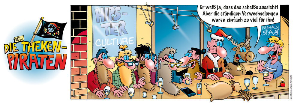 Comic: Comic von Stefan Bayer: Die Thekenpiraten 104 1