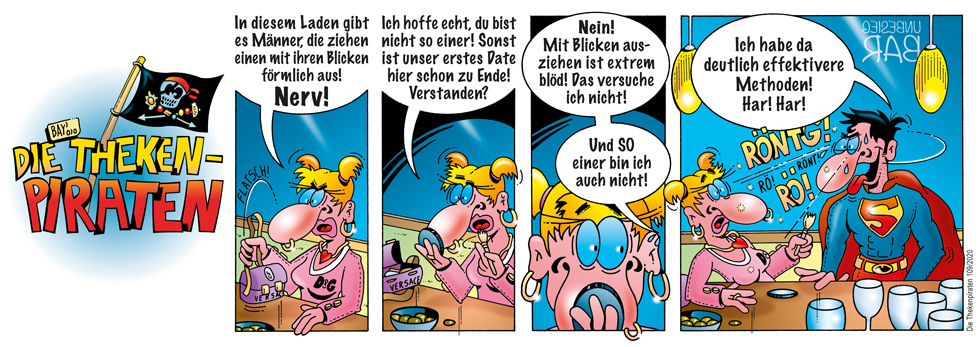 Comic: Comic von Stefan Bayer: Die Thekenpiraten 109 1
