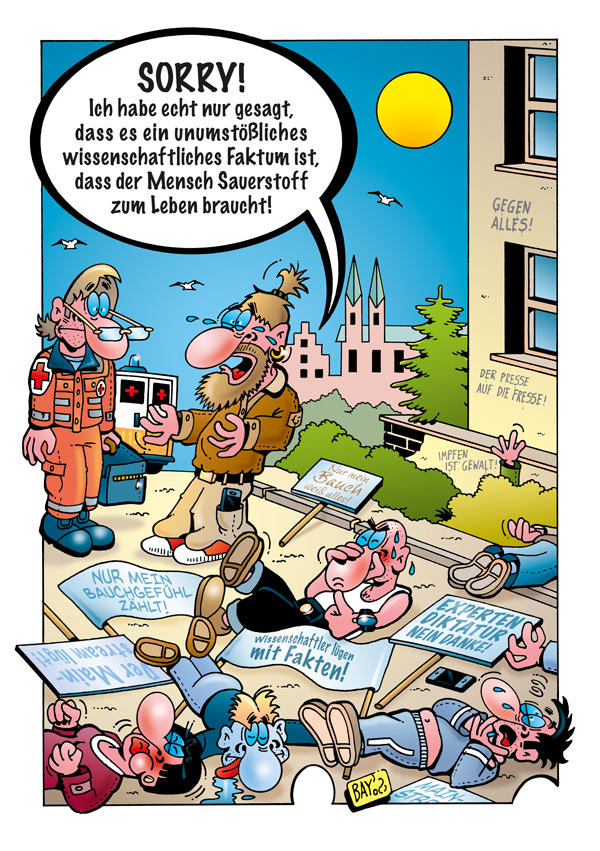 Cartoon: Cartoon von Stefan Bayer: Fakten 1
