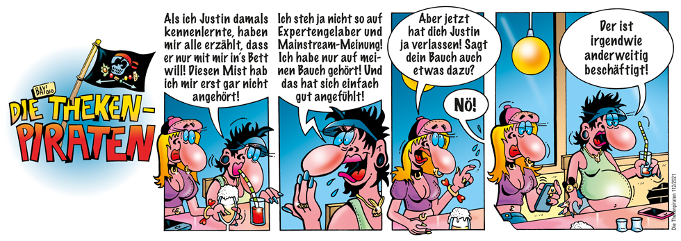 Comic: Comic von Stefan Bayer: Die Thekenpiraten 112 1
