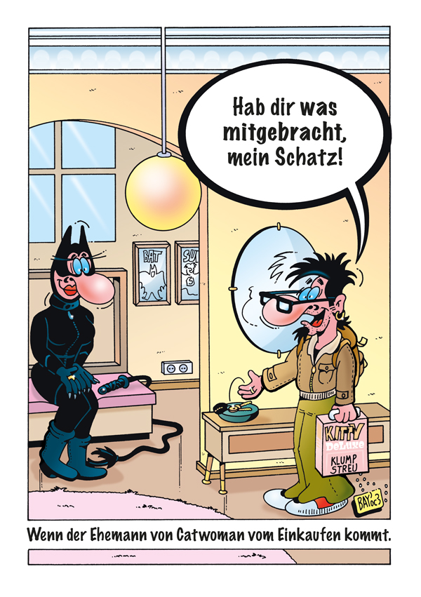 Cartoon: Cartoon von Stefan Bayer: Catwoman 1