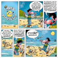 Comic von Stefan Bayer: Strandbemerkungen 02