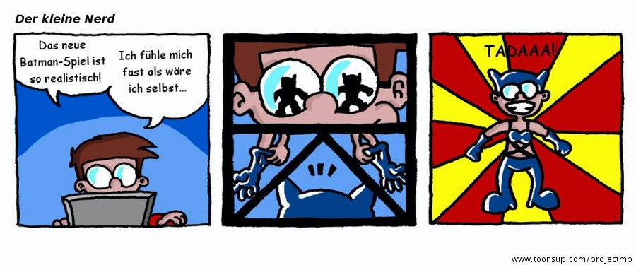 Comic: Der kleine Nerd 1