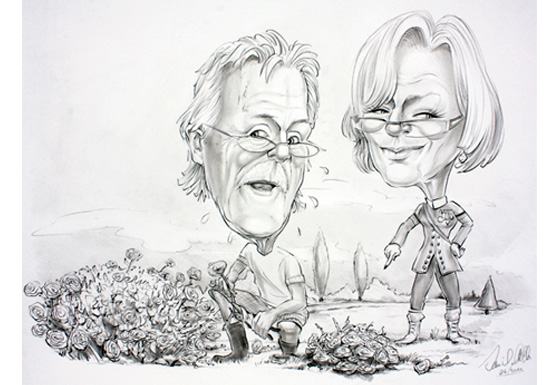 Caricature: Private Auftragsarbeiten 5