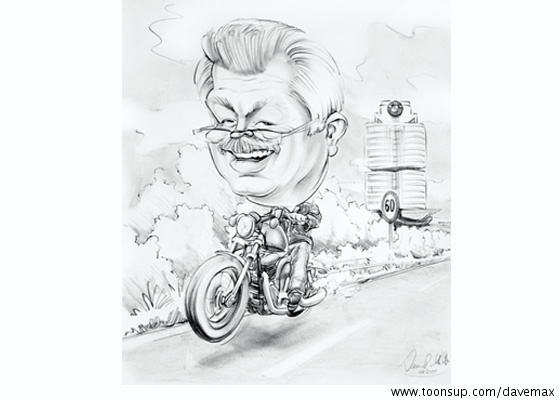 Caricature: Geburtstagskarikaturen 5