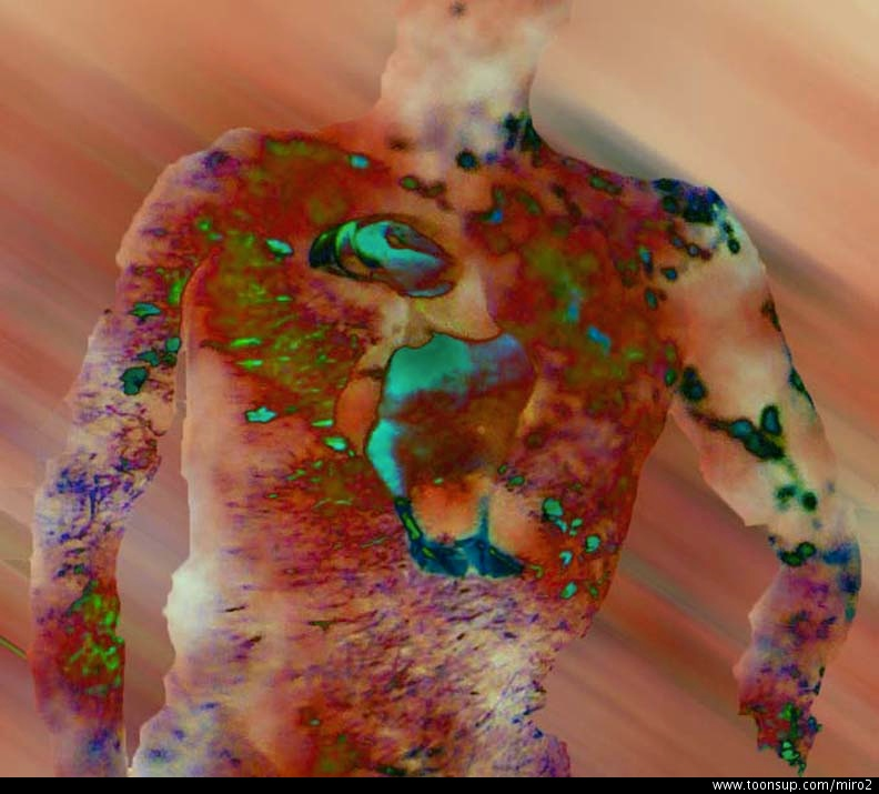 Concept Art / Character Design: humanimal temperature map 2