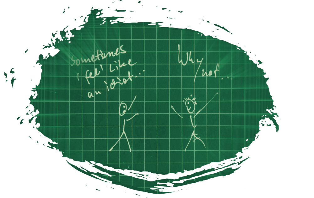 Cartoon: Note to myself 1