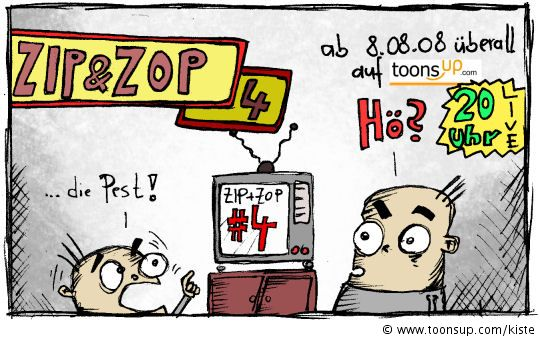 Illustration: Zip & Zop Nr4 teaser 1