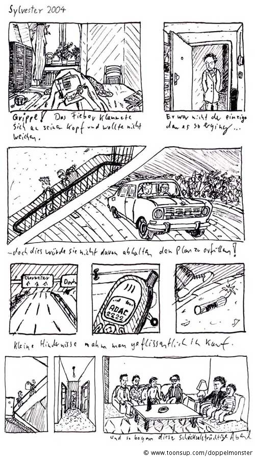 Comic: Sylvestergeschichte 1