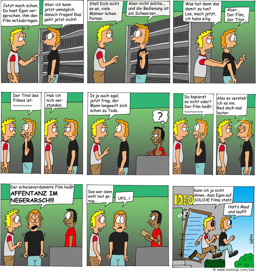 Comic: Affentanz 1