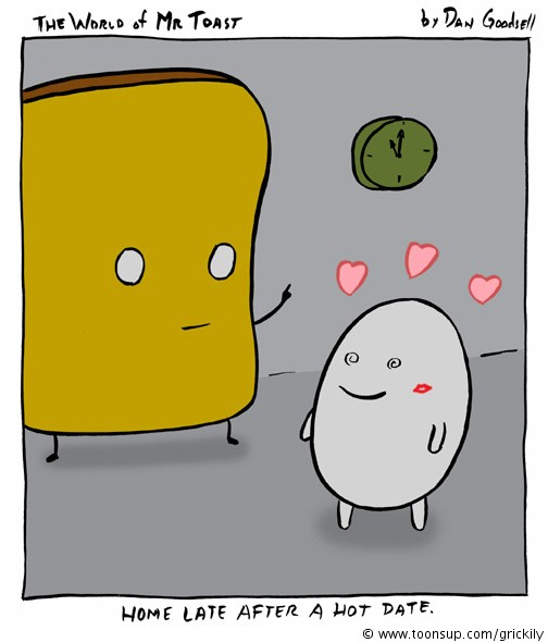 Cartoon: Hot Date 1