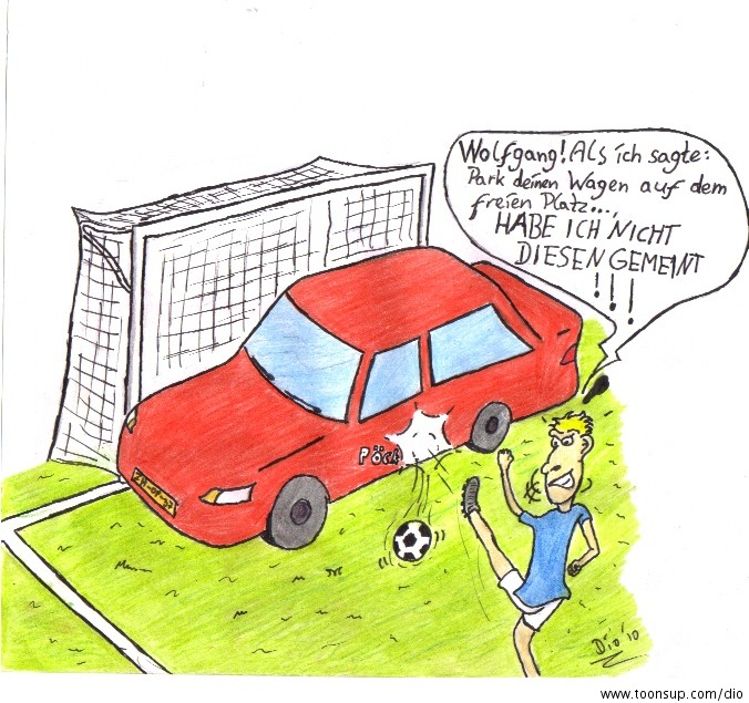 Cartoon: Lets Play - parken 1