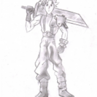 Fanart final fantasy VII