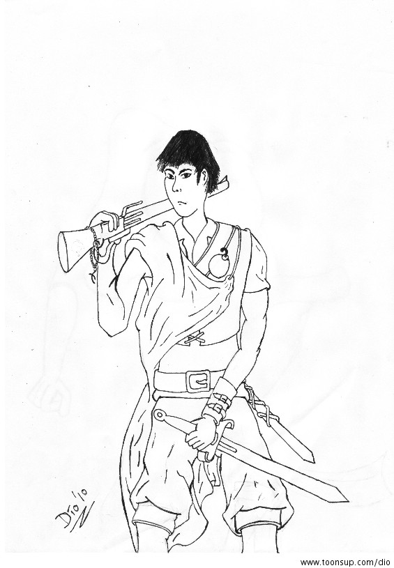 Concept Art / Character Design: Another hero tale - Hauptcharakter 2