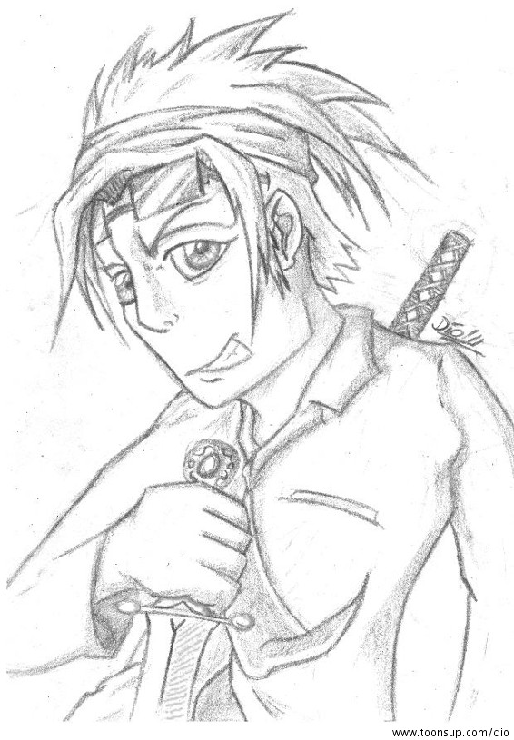 Concept Art / Character Design: Dio goes Manga 1