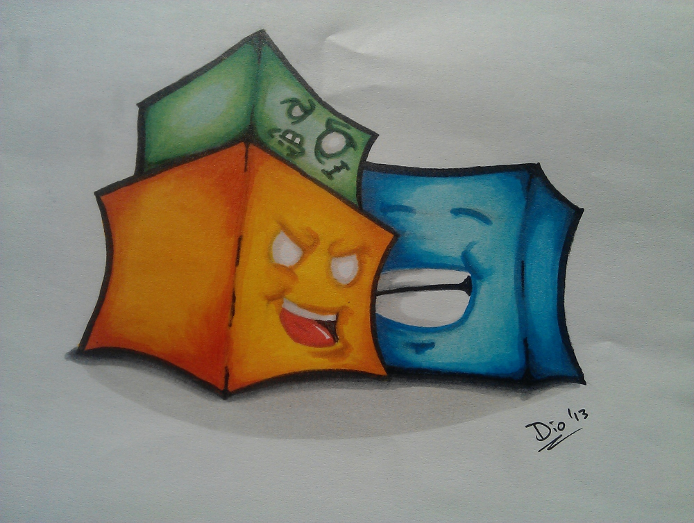 Anderes: Kleine Copic Übung 1